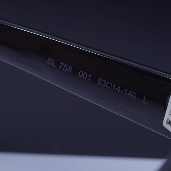 Saint Laurent SL 758 001 Cat Eye Sunglasses - Black/Grey - Picture 8 of 11